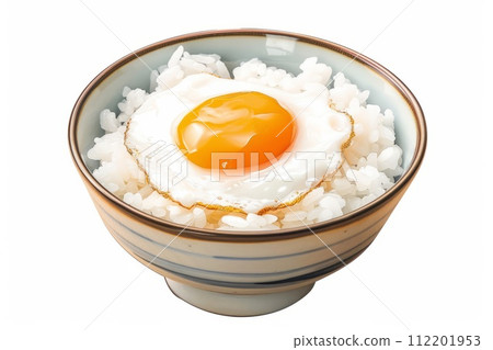 在米飯上煎雞蛋 在米飯上煎雞蛋 112201953