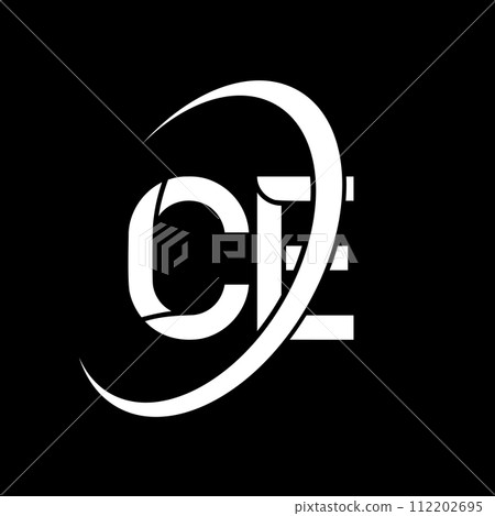 CE logo. C E design. White CE letter. CE/C E letter logo design. Initial letter CE linked circle uppercase monogram logo. CE logo. C E design. White CE letter. CE/C E letter logo design. Initial letter CE linked circle uppercase monogram logo. 112202695