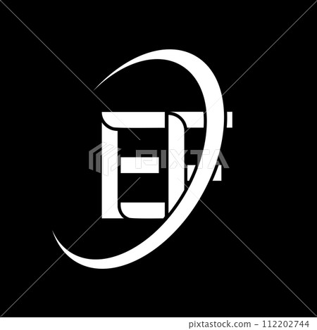 EF logo. E F design. White EF letter. EF/E F letter logo design. Initial letter EF linked circle uppercase monogram logo. EF logo. E F design. White EF letter. EF/E F letter logo design. Initial letter EF linked circle uppercase monogram logo. 112202744
