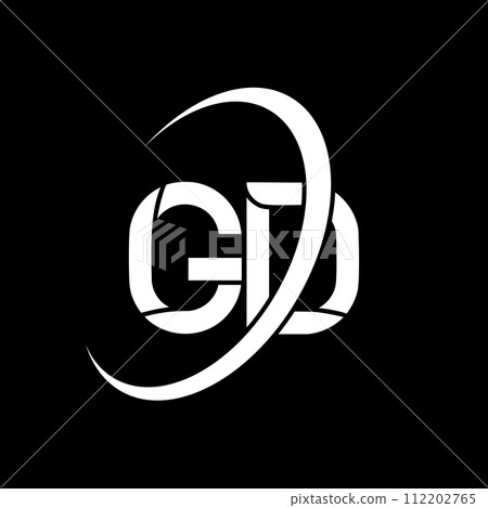 GD logo. G D design. White GD letter. GD/G D letter logo design. Initial letter GD linked circle uppercase monogram logo. GD logo. G D design. White GD letter. GD/G D letter logo design. Initial letter GD linked circle uppercase monogram logo. 112202765