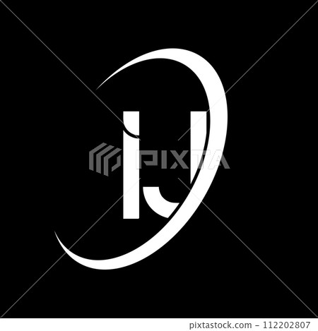 IJ logo. I J design. White IJ letter. IJ/I J letter logo design. Initial letter IJ linked circle uppercase monogram logo. IJ logo. I J design. White IJ letter. IJ/I J letter logo design. Initial letter IJ linked circle uppercase monogram logo. 112202807