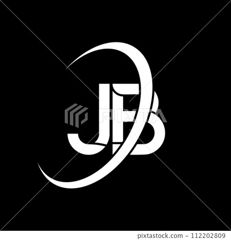 JB logo. J B design. White JB letter. JB/J B letter logo design. Initial letter JB linked circle uppercase monogram logo. JB logo. J B design. White JB letter. JB/J B letter logo design. Initial letter JB linked circle uppercase monogram logo. 112202809