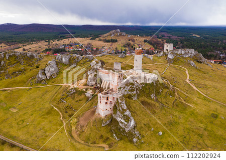 Olsztyn castle ruins, Poland Olsztyn castle ruins, Poland 112202924