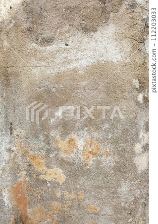 Concrete cement cracked wall texture                                                 112203033