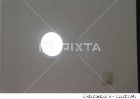 Beautiful interior with bright light 112203345