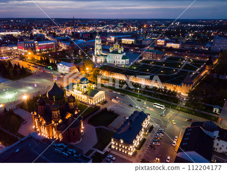 Tula Kremlin and Assumption Cathedral at night Tula Kremlin and Assumption Cathedral at night 112204177