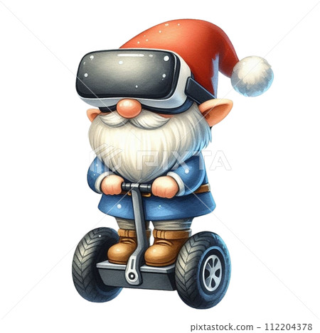 Gnome cute stand on segway Gnome cute stand on segway 112204378