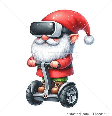 Gnome cute stand on segway Gnome cute stand on segway 112204388