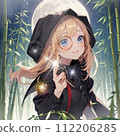 cute black magician 112206285