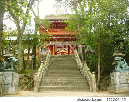 Sumiyoshi Shrine located in Shimonoseki City 112206415