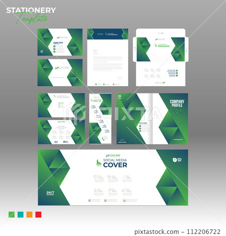 Print Stationery design for any company use 112206722