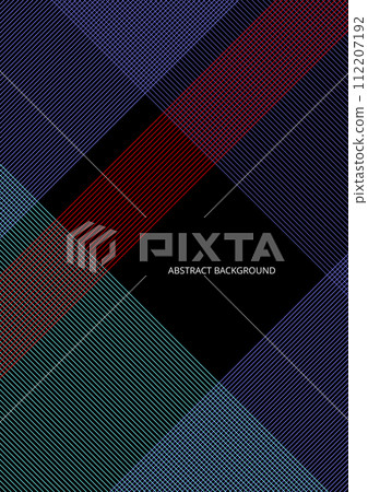 Abstract color lines background in vector format. Simple backdrop design with thin line. Abstract color lines background in vector format. Simple backdrop design with thin line. 112207192