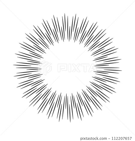 【單品】漫畫獨白/集中線/效果線對話泡泡-圓/完美圓 112207657