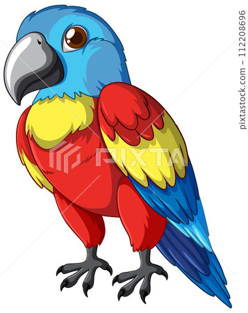 Colorful Parrot Vector Illustration Colorful Parrot Vector Illustration 112208696