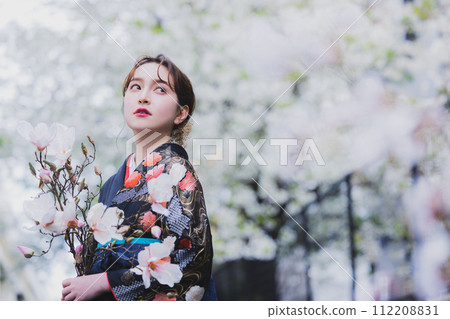 和服袴櫻花 和服袴櫻花 112208831