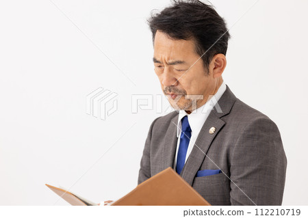 Businessman Lawyer Leave it to us 112210719