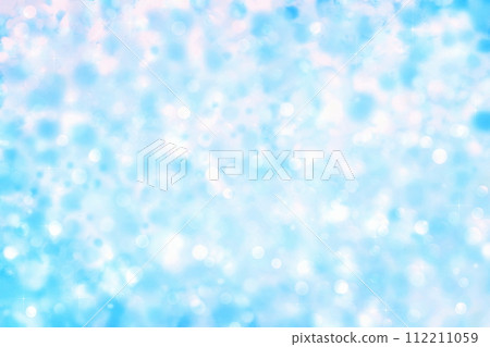 Sparkling ball bokeh background (blue) 112211059