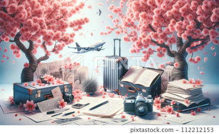 Sakura materials Various postures of cherry blossoms Sakura tourism Sakura Nara Cherry blossoms in full bloom Women in kimono Sakura interior design Sakura water drops 112212153