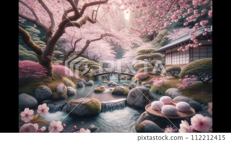 Sakura materials Various postures of cherry blossoms Sakura tourism Sakura Nara Cherry blossoms in full bloom Women in kimono Sakura interior design Sakura water drops 112212415