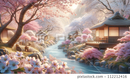 Sakura materials Various postures of cherry blossoms Sakura tourism Sakura Nara Cherry blossoms in full bloom Women in kimono Sakura interior design Sakura water drops 112212416