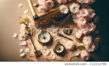 Sakura materials Various postures of cherry blossoms Sakura tourism Sakura Nara Cherry blossoms in full bloom Women in kimono Sakura interior design Sakura water drops 112212706