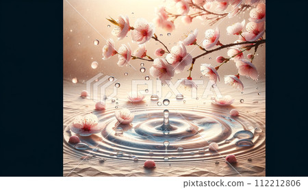 櫻花素材 櫻花的各種姿態 櫻花旅遊 櫻花奈良 滿開的櫻花 穿著和服女性 櫻花室內設計 櫻花水滴 112212806