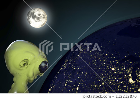 Extraterrestrial humanoid creature, Alien character 112212876
