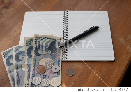Money and notes Money and notes 112214782