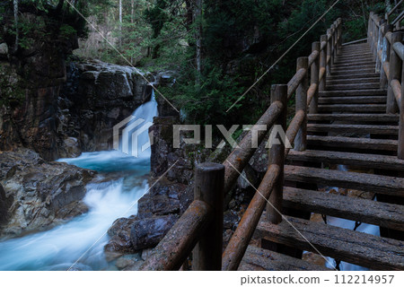Beautiful waterfall Ryujin Falls Beautiful waterfall Ryujin Falls 112214957