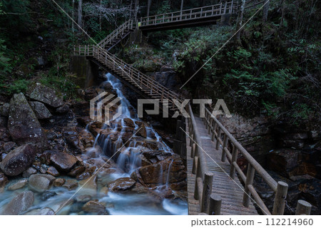 Beautiful waterfall Ryujin Falls Beautiful waterfall Ryujin Falls 112214960