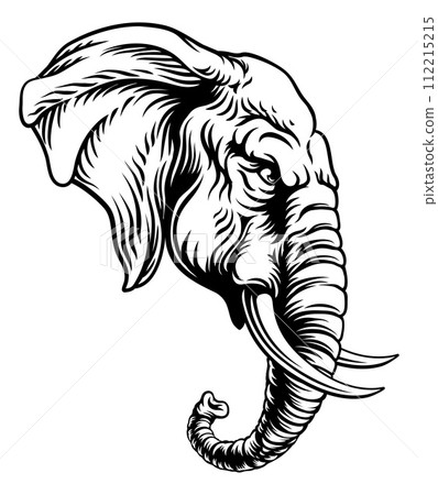 Republican Elephant Election Political Party Icon Republican Elephant Election Political Party Icon 112215215