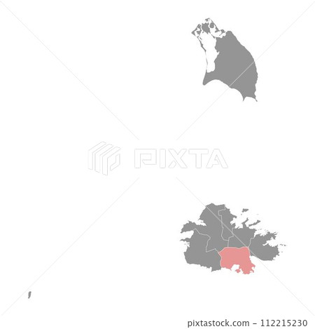 Parish of Saint Paul map, administrative division of Antigua and Barbuda. Parish of Saint Paul map, administrative division of Antigua and Barbuda. 112215230