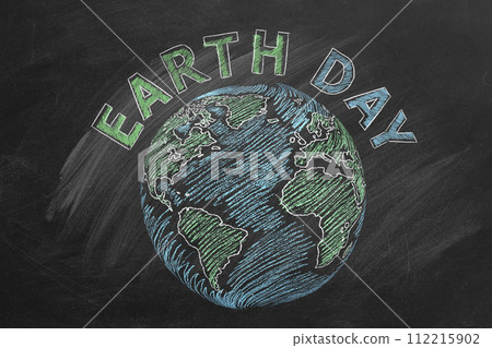 22 April. Concept of Earth day 22 April. Concept of Earth day 112215902