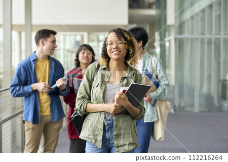 smiling foreign student 112216264