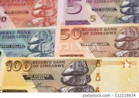 Zimbabwean dollar a business background Zimbabwean dollar a business background 112216634