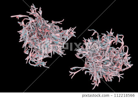 Human parasitic amoeba with pseudopodia Human parasitic amoeba with pseudopodia 112218566
