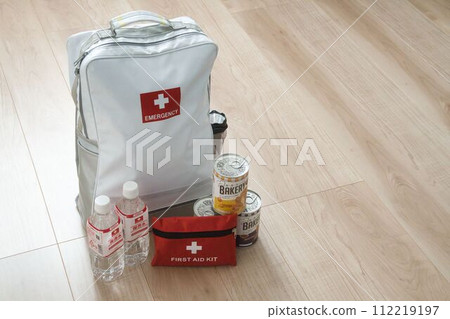 Evacuation backpack and contents 112219197