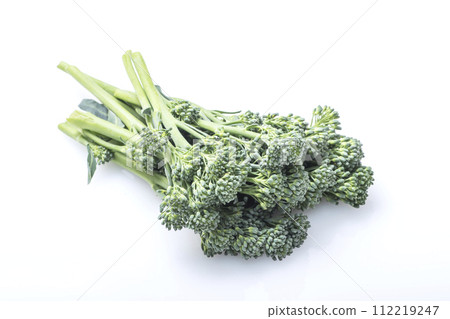 Stick broccoli, stick senor, stem broccoli, healthy vegetables 112219247