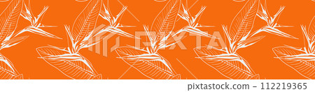 Hand drawn floral pattern vector design. Flower drawing simple ornament. Hand drawn floral pattern vector design. Flower drawing simple ornament. 112219365