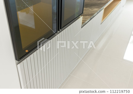 white modern wooden cabinet 112219750