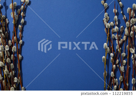 Spring holiday - Easter, concept of Easter with willow 112219855
