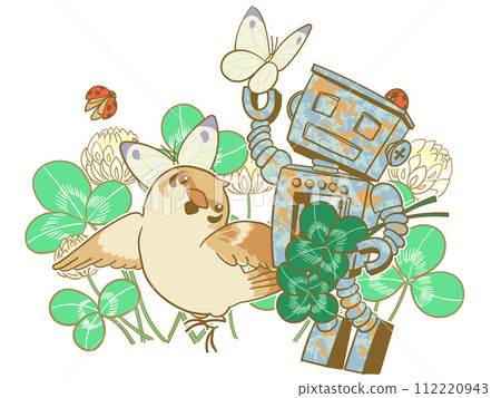 花園機器人與白三葉草 112220943