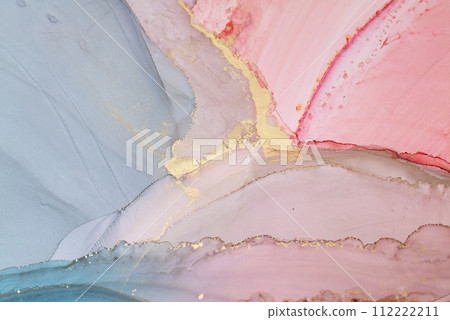 Beautiful background with smudges and stains alcohol ink. Abstract blue, red art with gold. Beautiful background with smudges and stains alcohol ink. Abstract blue, red art with gold. 112222211