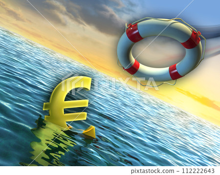 Sinking euro 112222643