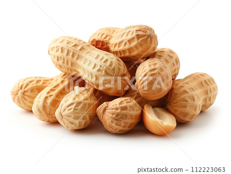 peanuts in shell isolated peanuts in shell isolated 112223063