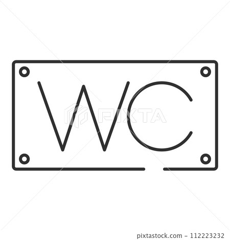 Toilet icons set vector isolated 112223232