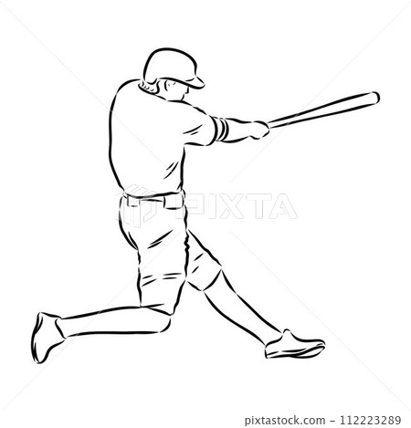 Doodle style baseball and glove in vector format Doodle style baseball and glove in vector format 112223289