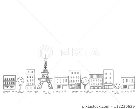 受巴黎啟發的簡單線條畫 受巴黎啟發的簡單線條畫 112226629