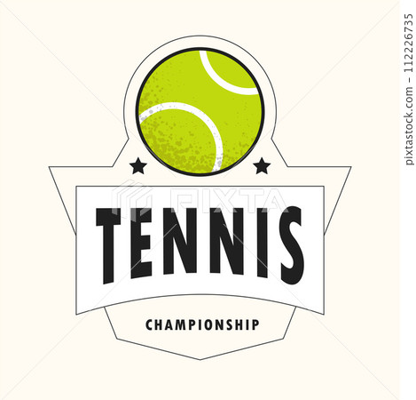 Tennis Sport Badge Tennis Sport Badge 112226735