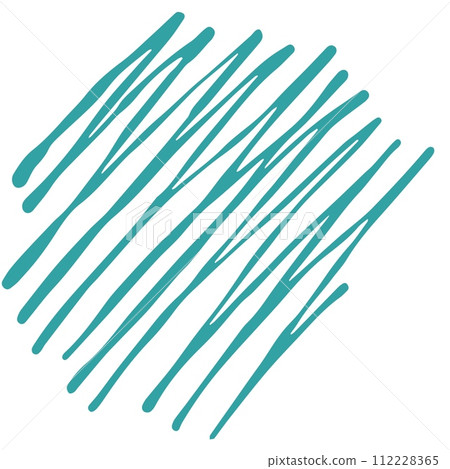 Diagonal Hatching Hand Drawn Ink Texture 112228365